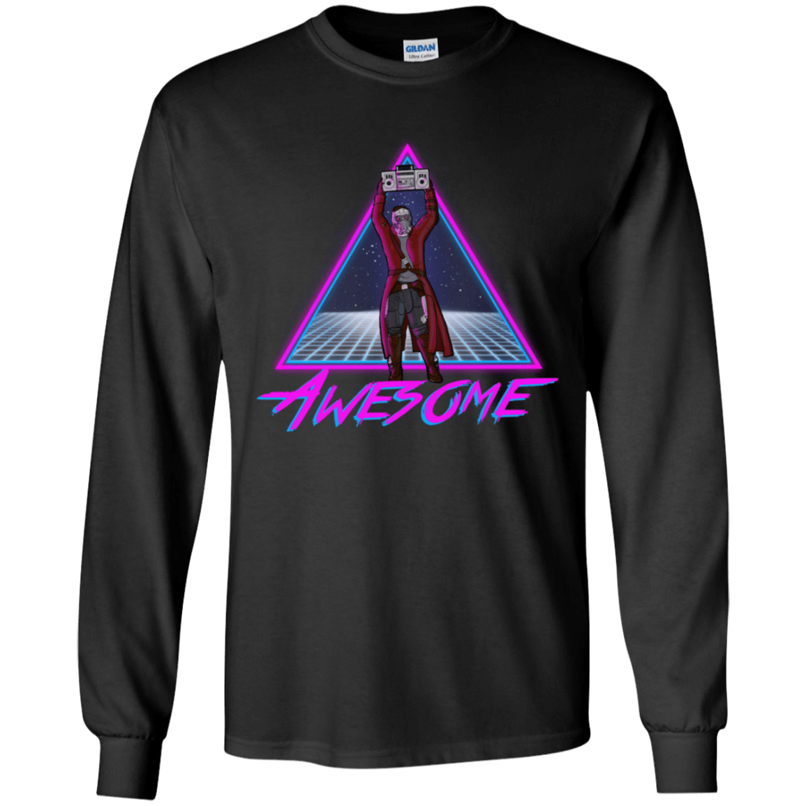 T-Shirts Black / YS Awesome Youth Long Sleeve T-Shirt