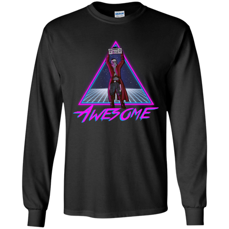 T-Shirts Black / YS Awesome Youth Long Sleeve T-Shirt