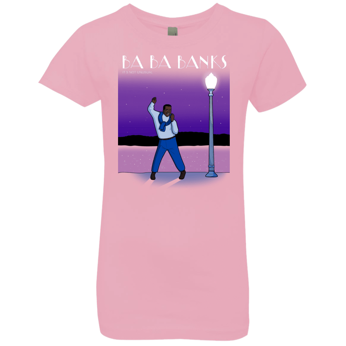 T-Shirts Light Pink / YXS Ba Ba Banks Girls Premium T-Shirt