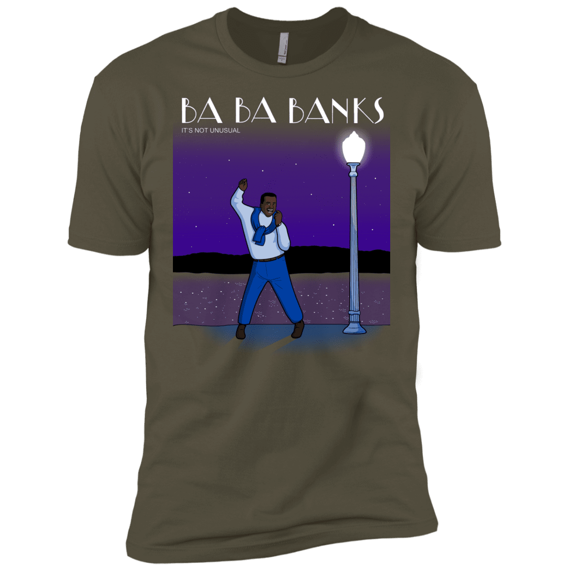 T-Shirts Military Green / X-Small Ba Ba Banks Men's Premium T-Shirt
