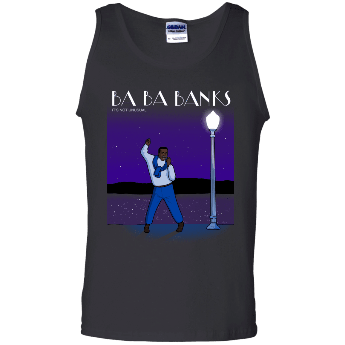 T-Shirts Black / S Ba Ba Banks Men's Tank Top