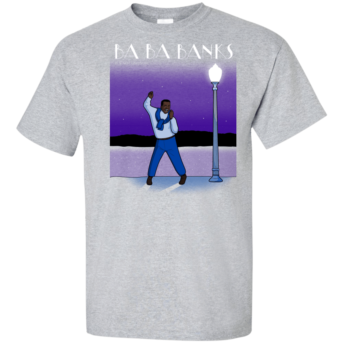 T-Shirts Sport Grey / XLT Ba Ba Banks Tall T-Shirt