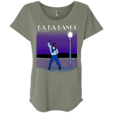 T-Shirts Venetian Grey / X-Small Ba Ba Banks Triblend Dolman Sleeve