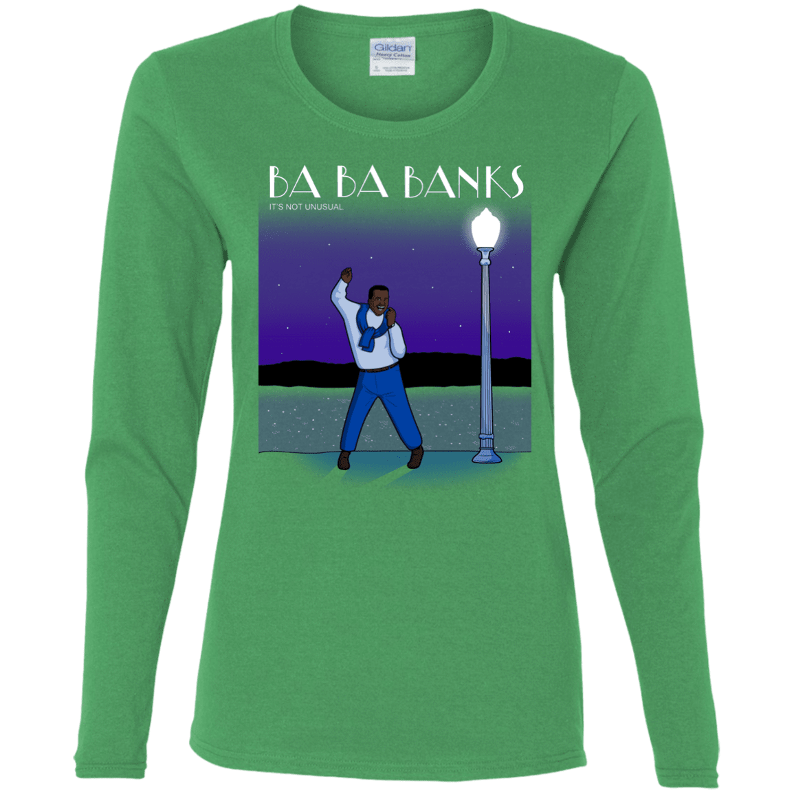 T-Shirts Irish Green / S Ba Ba Banks Women's Long Sleeve T-Shirt