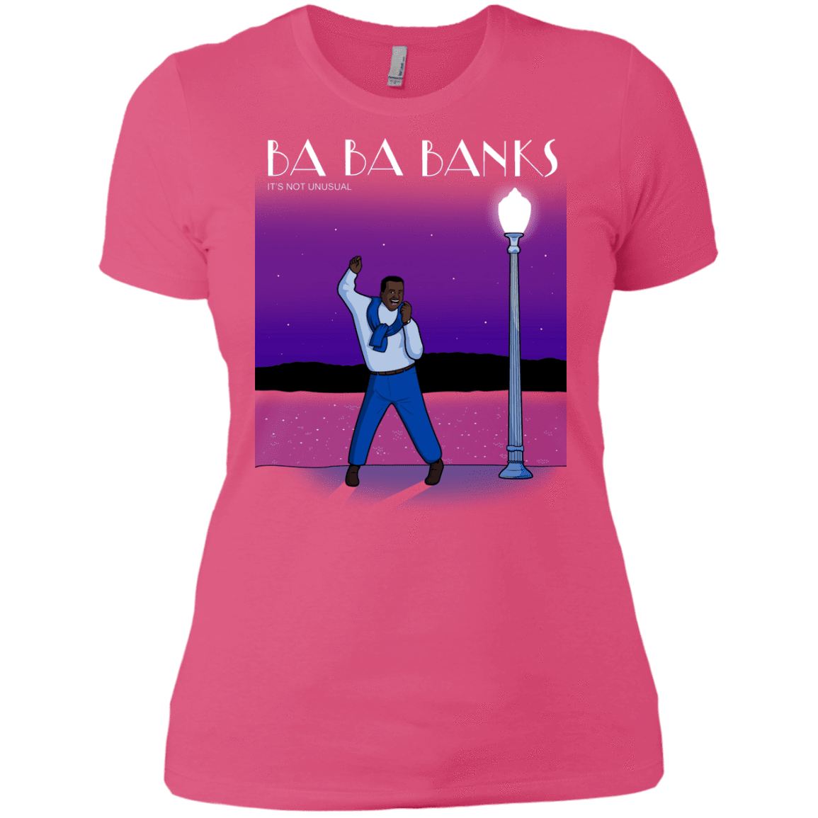 T-Shirts Hot Pink / X-Small Ba Ba Banks Women's Premium T-Shirt