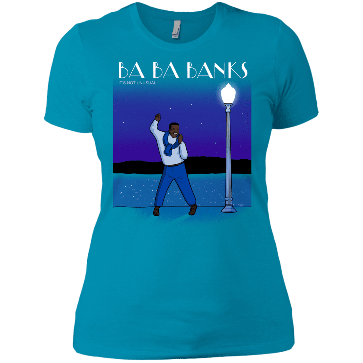 T-Shirts Turquoise / X-Small Ba Ba Banks Women's Premium T-Shirt