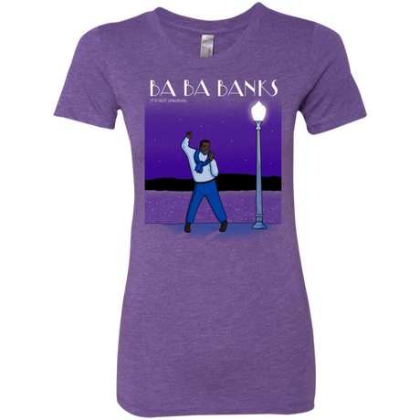T-Shirts Purple Rush / S Ba Ba Banks Women's Triblend T-Shirt