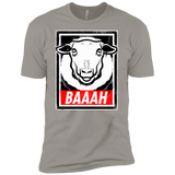 T-Shirts Light Grey / YXS BAAAH Boys Premium T-Shirt