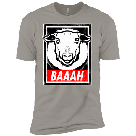 T-Shirts Light Grey / YXS BAAAH Boys Premium T-Shirt