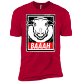 T-Shirts Red / YXS BAAAH Boys Premium T-Shirt