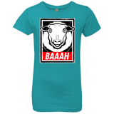 T-Shirts Tahiti Blue / YXS BAAAH Girls Premium T-Shirt