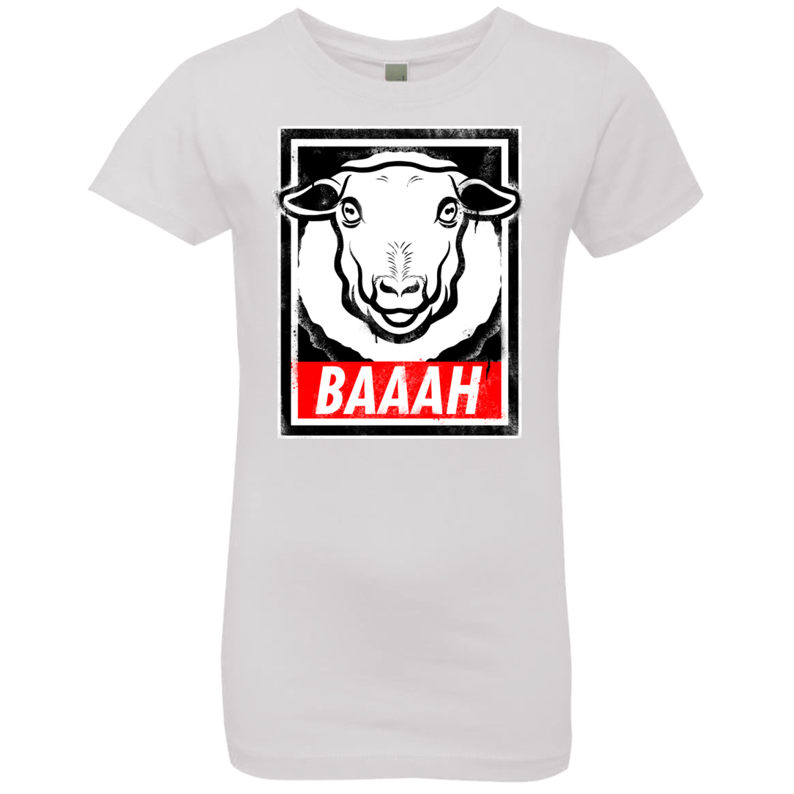 T-Shirts White / YXS BAAAH Girls Premium T-Shirt
