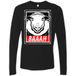 T-Shirts Black / Small BAAAH Men's Premium Long Sleeve