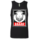 T-Shirts Black / Small BAAAH Men's Premium Tank Top