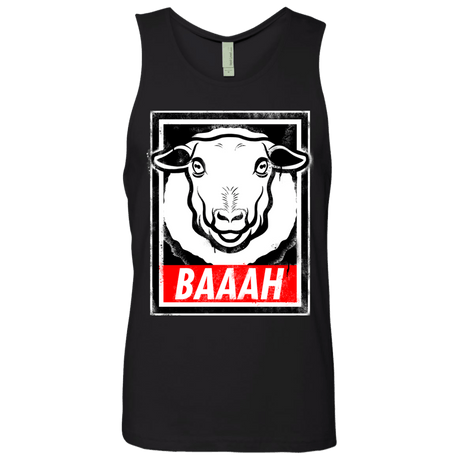 T-Shirts Black / Small BAAAH Men's Premium Tank Top