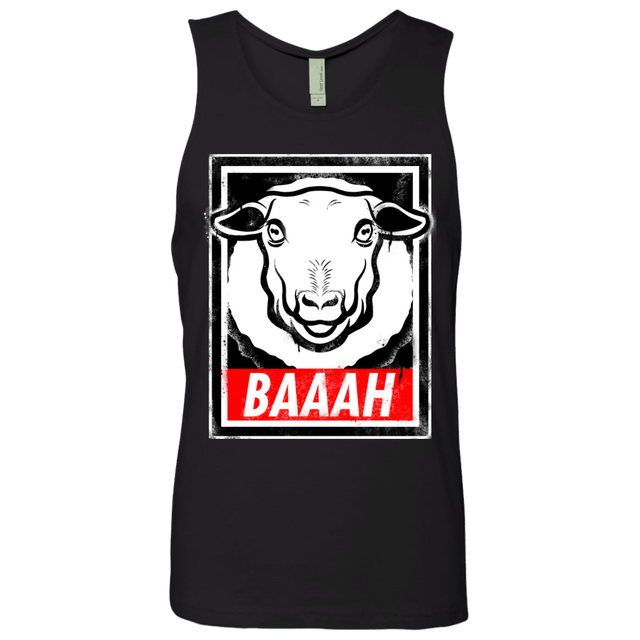 T-Shirts Black / Small BAAAH Men's Premium Tank Top