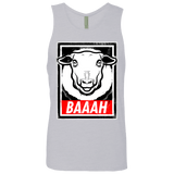 T-Shirts Heather Grey / Small BAAAH Men's Premium Tank Top