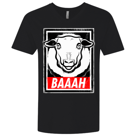 T-Shirts Black / X-Small BAAAH Men's Premium V-Neck
