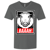 T-Shirts Heavy Metal / X-Small BAAAH Men's Premium V-Neck