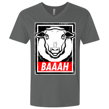 T-Shirts Heavy Metal / X-Small BAAAH Men's Premium V-Neck