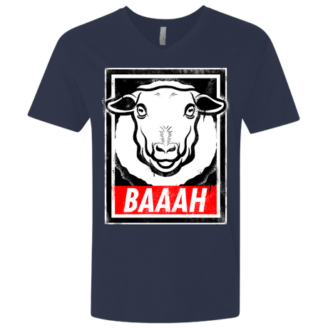 T-Shirts Midnight Navy / X-Small BAAAH Men's Premium V-Neck