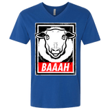 T-Shirts Royal / X-Small BAAAH Men's Premium V-Neck