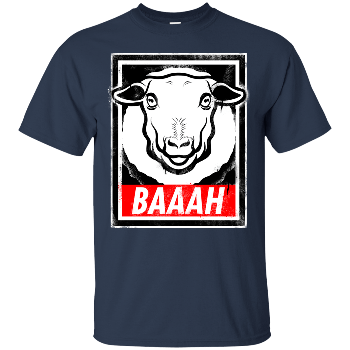 T-Shirts Navy / Small BAAAH T-Shirt