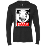 T-Shirts Vintage Black / X-Small BAAAH Triblend Long Sleeve Hoodie Tee