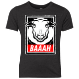 T-Shirts Vintage Black / YXS BAAAH Youth Triblend T-Shirt