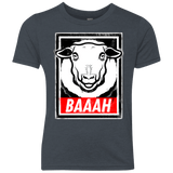 T-Shirts Vintage Navy / YXS BAAAH Youth Triblend T-Shirt