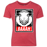 T-Shirts Vintage Red / YXS BAAAH Youth Triblend T-Shirt