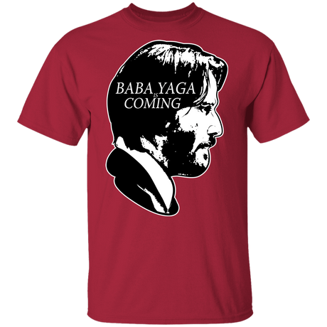 T-Shirts Cardinal / YXS Baba Yaga Is Coming Youth T-Shirt