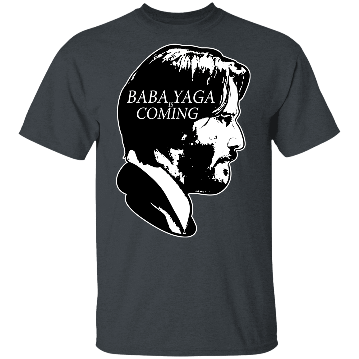 T-Shirts Dark Heather / YXS Baba Yaga Is Coming Youth T-Shirt