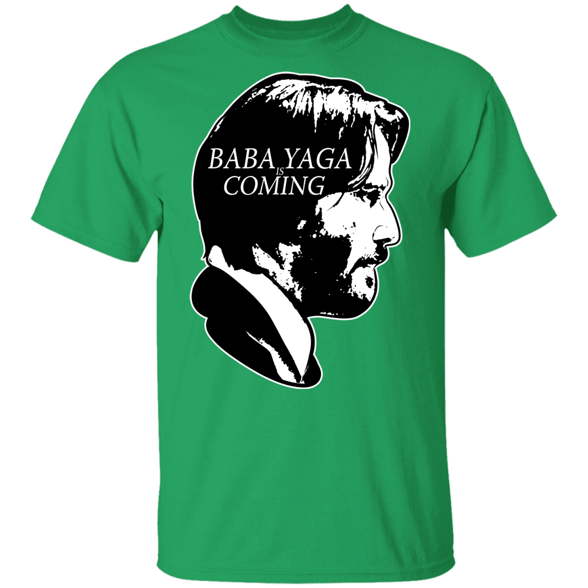T-Shirts Irish Green / YXS Baba Yaga Is Coming Youth T-Shirt