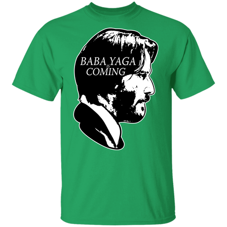T-Shirts Irish Green / YXS Baba Yaga Is Coming Youth T-Shirt