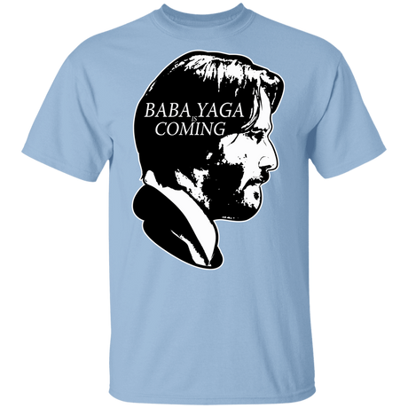 T-Shirts Light Blue / YXS Baba Yaga Is Coming Youth T-Shirt