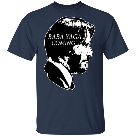 T-Shirts Navy / YXS Baba Yaga Is Coming Youth T-Shirt