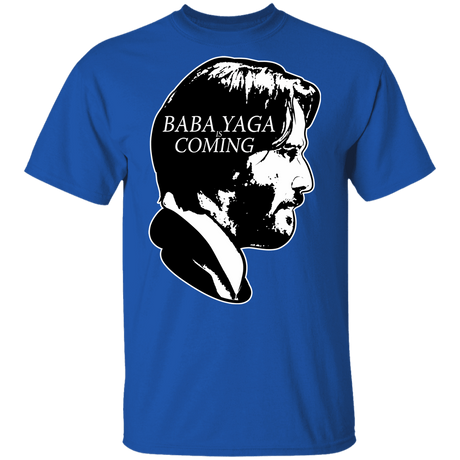 T-Shirts Royal / YXS Baba Yaga Is Coming Youth T-Shirt