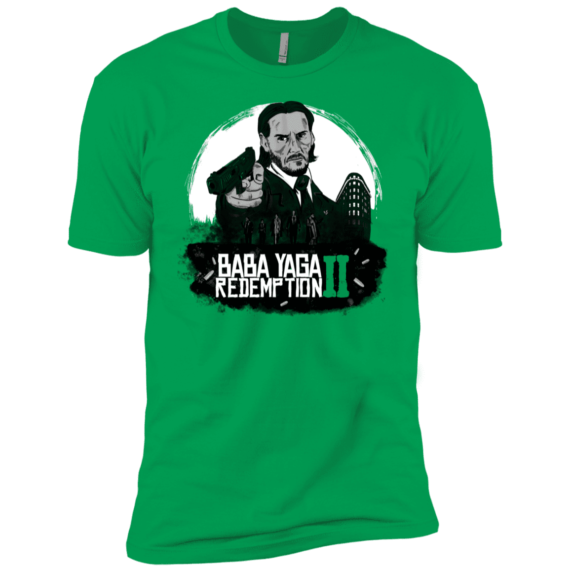 T-Shirts Kelly Green / YXS Baba Yaga Redeption Boys Premium T-Shirt