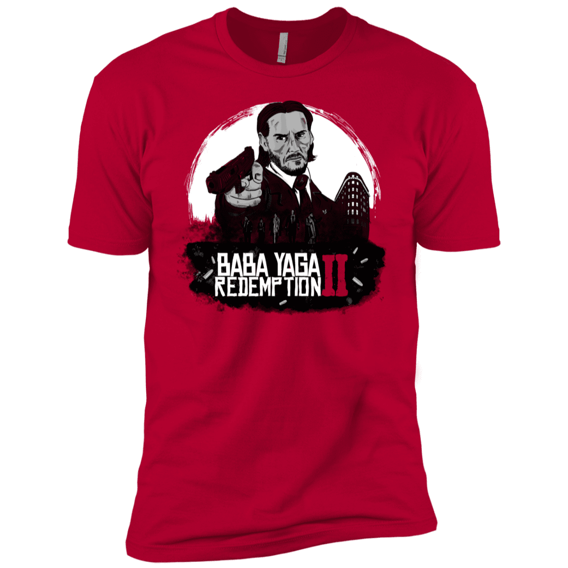 T-Shirts Red / YXS Baba Yaga Redeption Boys Premium T-Shirt