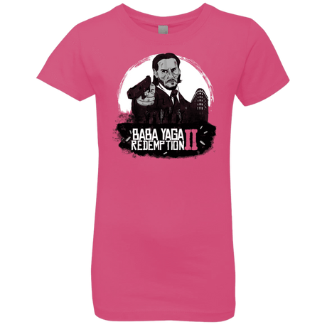 T-Shirts Hot Pink / YXS Baba Yaga Redeption Girls Premium T-Shirt