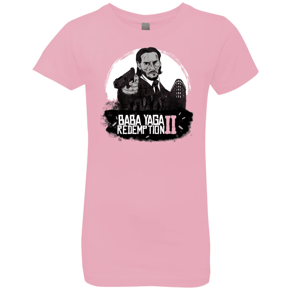 T-Shirts Light Pink / YXS Baba Yaga Redeption Girls Premium T-Shirt