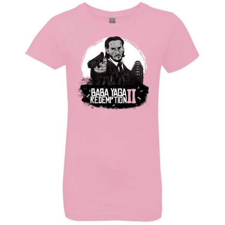 T-Shirts Light Pink / YXS Baba Yaga Redeption Girls Premium T-Shirt