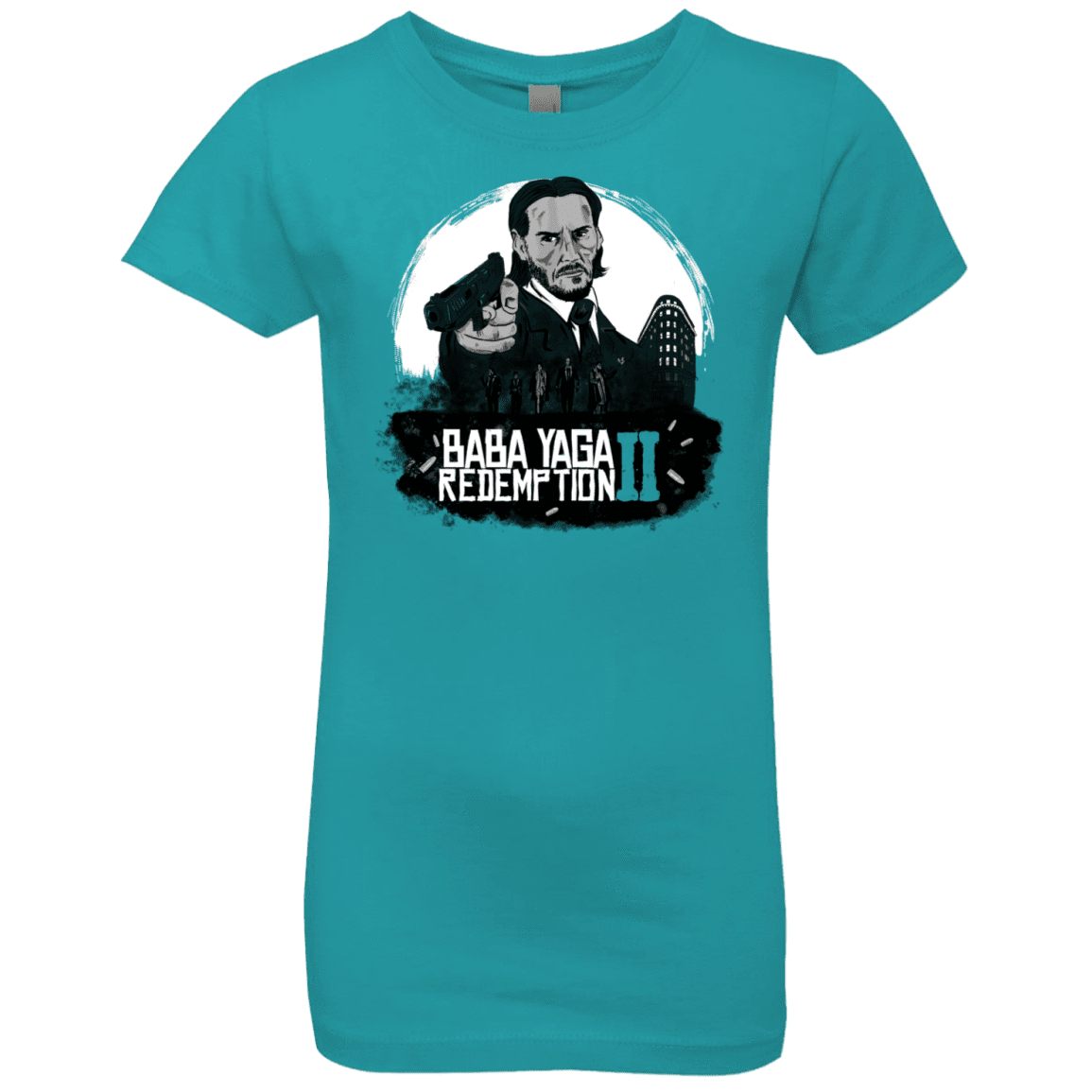 T-Shirts Tahiti Blue / YXS Baba Yaga Redeption Girls Premium T-Shirt