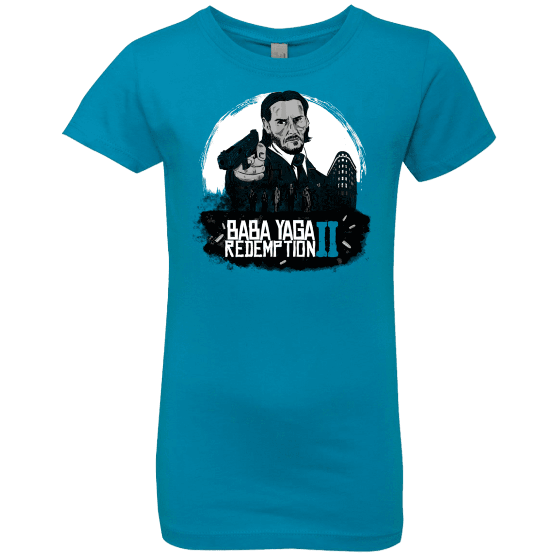 T-Shirts Turquoise / YXS Baba Yaga Redeption Girls Premium T-Shirt