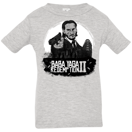 T-Shirts Heather Grey / 6 Months Baba Yaga Redeption Infant Premium T-Shirt
