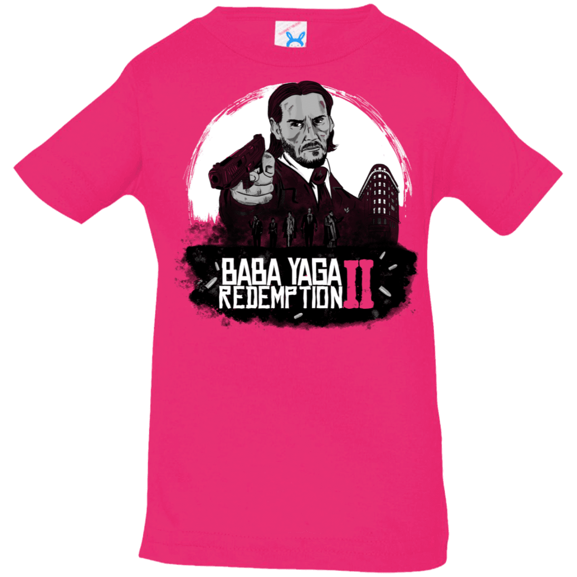 T-Shirts Hot Pink / 6 Months Baba Yaga Redeption Infant Premium T-Shirt