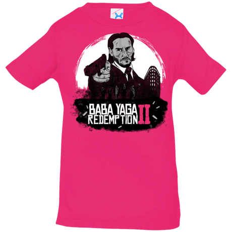 T-Shirts Hot Pink / 6 Months Baba Yaga Redeption Infant Premium T-Shirt