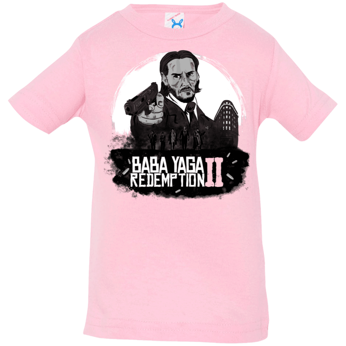 T-Shirts Pink / 6 Months Baba Yaga Redeption Infant Premium T-Shirt