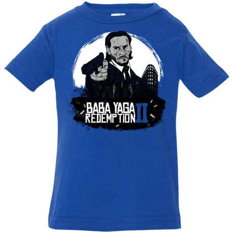 T-Shirts Royal / 6 Months Baba Yaga Redeption Infant Premium T-Shirt